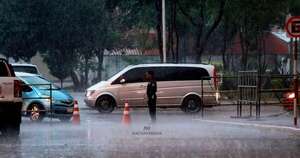 La Nación / Alerta de lluvias y tormentas sigue vigente para 11 departamentos