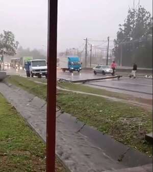 Tormenta deja sin energía a varias ciudades en distintas zonas del país - Economía - ABC Color