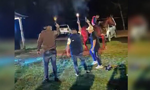 Criminal “festejo” en Itapúa: investigan a tres hombres que realizaron disparos al aire - OviedoPress
