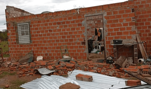 Temporal destruyó 200 casas en Concepción - Noticiero Paraguay
