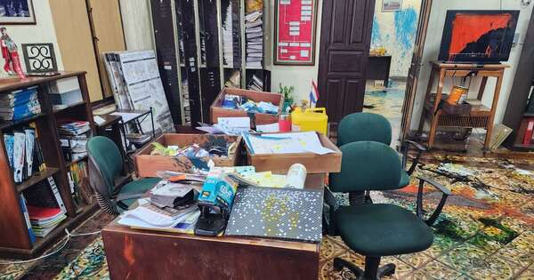 La Nación / Roban y vandalizan la Escuela Taller de Concepción