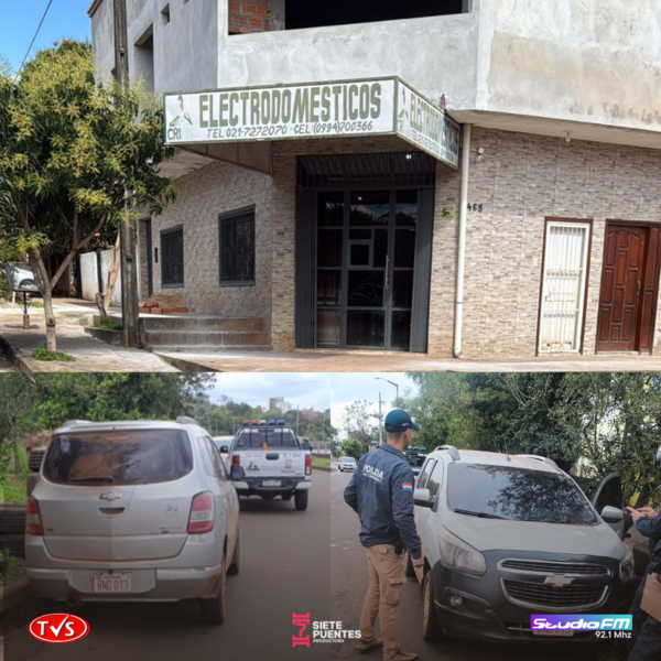 DELINCUENTES SE LLEVARON MILLONARIA SUMA EN VIOLENTO ASALTO A LOCAL DE ELECTRODOMÉSTICOS EN ENCARNACIÓN - «TVS DIGITAL»