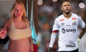 ¡Luana Alonso salió a aclarar sobre el rumor de que Neymar es el papá de su "bendi"!