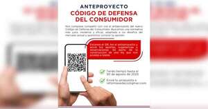 Diario HOY | SEDECO socializa anteproyecto de “Código de Defensa del Consumidor” y pide sugerencias