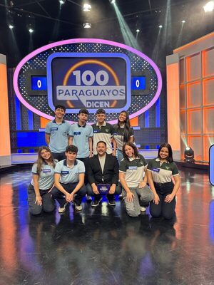 Dos colegios se enfrentaron por el viaje de sus sueños en 100 Paraguayos Dicen - trece