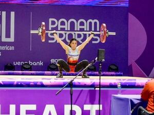 ASU 2025: Violeta Fernández conquistó la medalla de bronce en el Levantamiento de pesas - Polideportivo - ABC Color