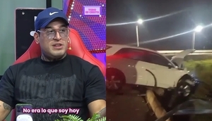 Francesco Canatta dijo que su accidente lo provocó “el diablo”