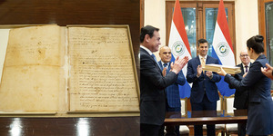 PARAGUAY CELEBRA RESTITUCIÓN DE DOCUMENTOS HISTÓRICOS QUE SERÁN EXHIBIDOS EN EL ARCHIVO NACIONAL