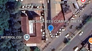 Vehículo robado en Brasil estaba estacionado en sede policial de Ciudad del Este