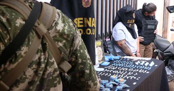 La Nación / Desmantelan centro de distribución de drogas en San Lorenzo