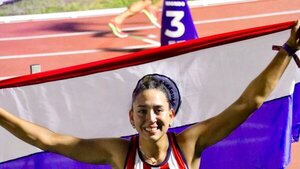 Ana Paula Argüello, medalla de bronce en heptatlón
