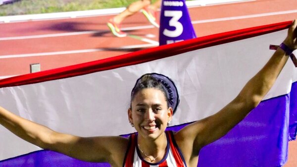 Ana Paula Argüello, medalla de bronce en heptatlón