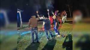 Criminal “festejo” en Itapúa: buscan a autores de disparos al aire - Noticiero Paraguay