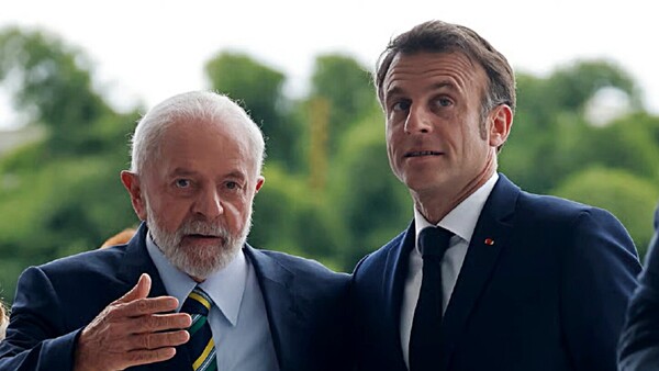 Lula y Macron, en sintonía sobre acuerdo UE-Mercosur