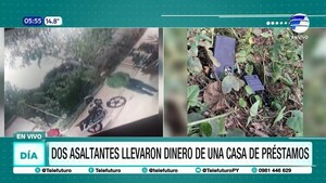 Roban G. 16 millones de una casa de préstamos en Capiatá