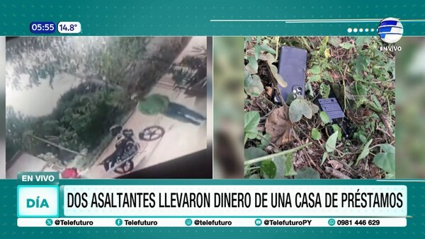 Roban G. 16 millones de una casa de préstamos en Capiatá