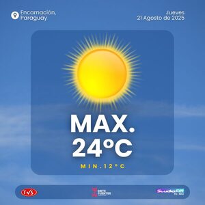 METEOROLOGÍA: LLUVIAS Y TORMENTAS CONTINUARÁN EN PARAGUAY HACIA EL FIN DE SEMANA - «TVS DIGITAL»