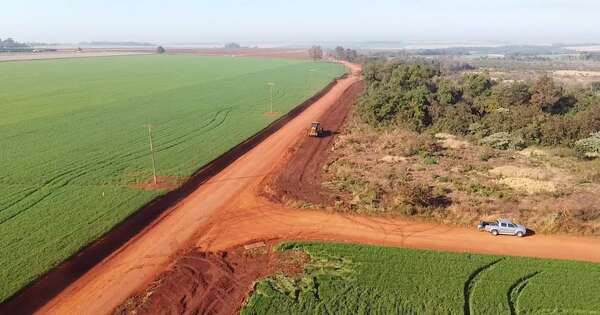 La Nación / Avanza construcción de la Ruta de la Banana