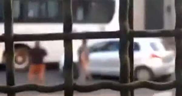 Diario HOY | Disparos frente a un colegio de Asunción tras roce entre auto y bus
