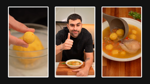 Video: Chef argentino ahora conquista con el vori vori, otro plato tradicional de Paraguay