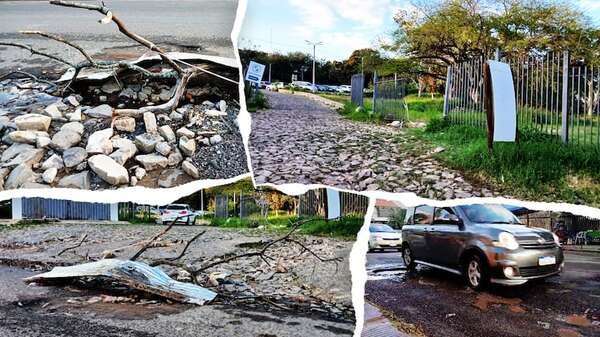 Los baches del IPS: la desidia en infraestructura preocupa a los usuarios - Nacionales - ABC Color
