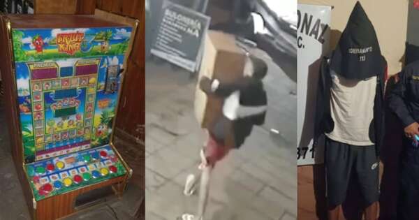 Diario HOY | Robó un tragamonedas de una pizzería y fue localizado por la Policía