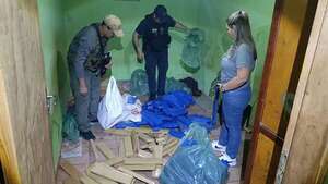 Decomisan más de 130 kilos de marihuana en Pedro Juan Caballero - Nacionales - ABC Color