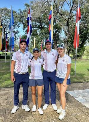 El golf aporta medalla de plata al team Paraguay en Asu 2025 - La Tribuna
