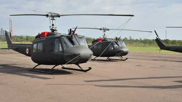 Fuerza Aérea recibe cuatro helicópteros de Taiwán y suma ocho operativos por primera vez