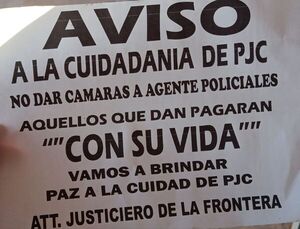 Aparecen panfletos de amenaza en Pedro Juan Caballero - Concepción al Día