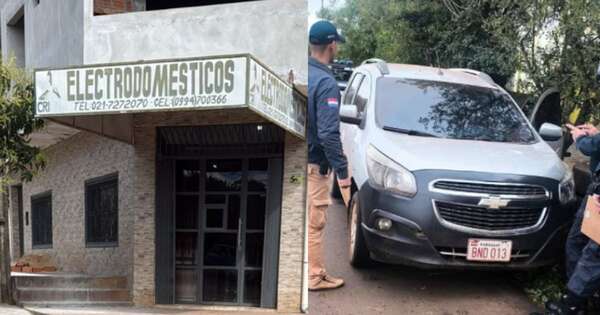 Diario HOY | Utilizan vehículo robado en Brasil para perpetrar asalto a comercio en Encarnación