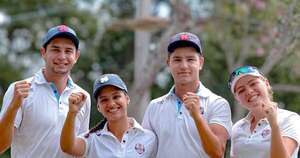 La Nación / Equipo mixto de golf obtuvo medalla de plata para Paraguay