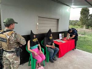 SENAD desarticula punto de distribución de drogas en Yby Yaú - Concepción al Día