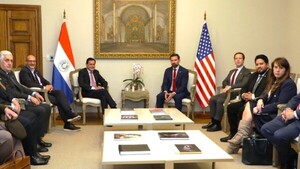 Canciller recibe a altos funcionarios de Defensa de los Estados Unidos