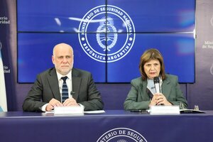 Ministra Bullrich responsabilizó a Conmebol por los graves incidentes en Avellaneda