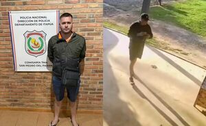 Crimen de veterinario en Yuty: capturan a presunto sicario - trece