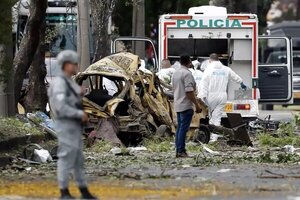 Al menos 19 muertos y 65 heridos en dos atentados en Colombia