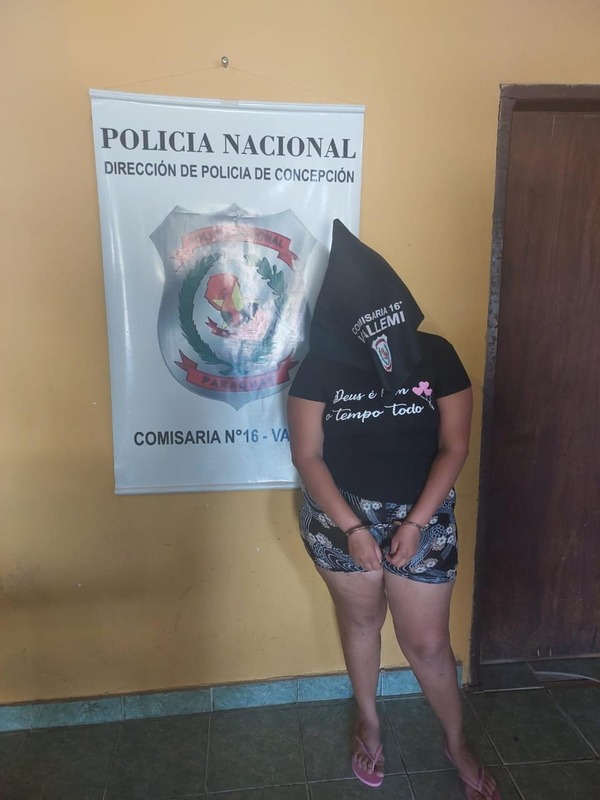 Detienen en Vallemí a mujer con orden de captura por robo agravado - Concepción al Día
