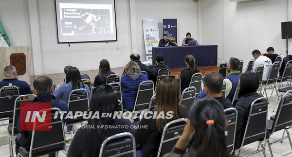 AVANZAN PREPARATIVOS PARA LOS PRIMEROS JUEGOS NACIONALES 2025 EN ITAPÚA