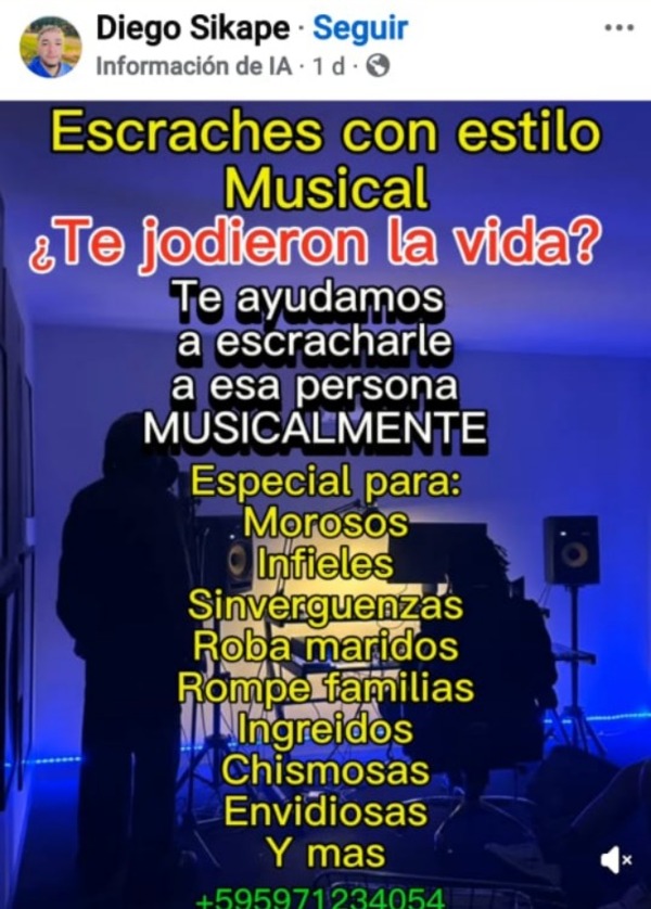 Popular / Arrasa en redes el “escrache con estilo musical”