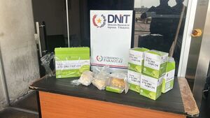 DNIT detectó un cargamento con droga en el Aeropuerto