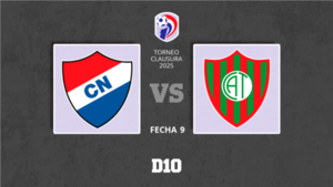 Nacional vs. Atlético Tembetary: Paso a paso