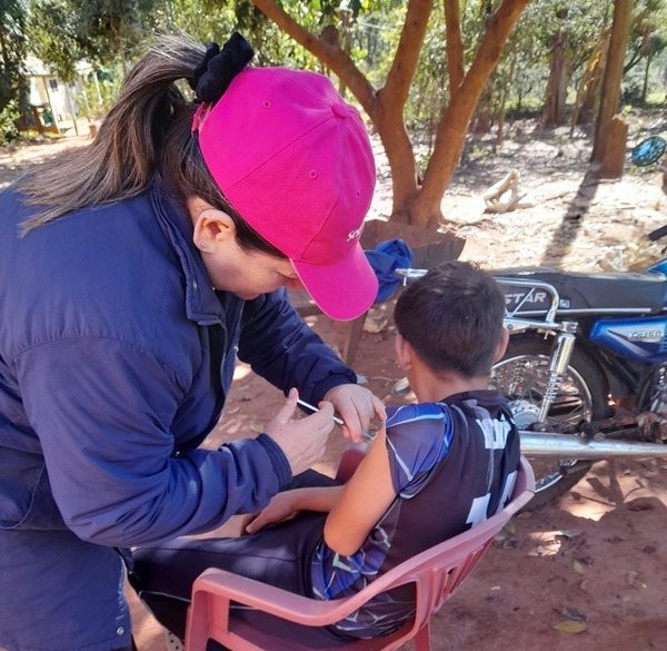 Juan E O´leary: fortalecen la salud comunitaria con actualización de vacunas - ADN Digital
