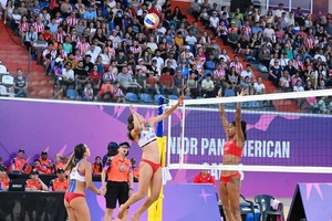 Las chicas de voley playa dieron al team Paraguay la medalla número 20 - La Tribuna
