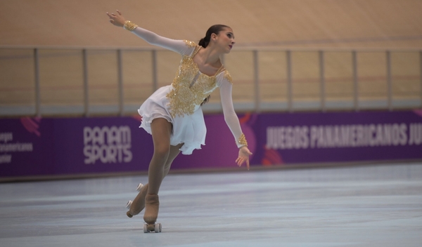 Paraguay suma su medalla número 21 de la mano de Paloma García en Patinaje Artístico