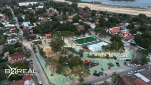 Inauguran mejoras en la emblemática plaza de Pilar | Unicanal