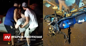 ITAPÚA: FIN DE SEMANA INICIÓ CON MÚLTIPLES ACCIDENTES DE TRÁNSITO