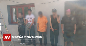 POLICÍA REFUERZA CONTROLES Y VERIFICA PERSONAS SOSPECHOSAS EN ENCARNACIÓN
