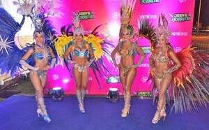 El calor del Carnaval de Invierno arropó la noche encarnacena - Viajes - ABC Color
