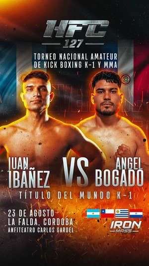 El "Poderoso" Bogado pelea por cetro mundial K1 en La Falda, Córdoba - La Tribuna